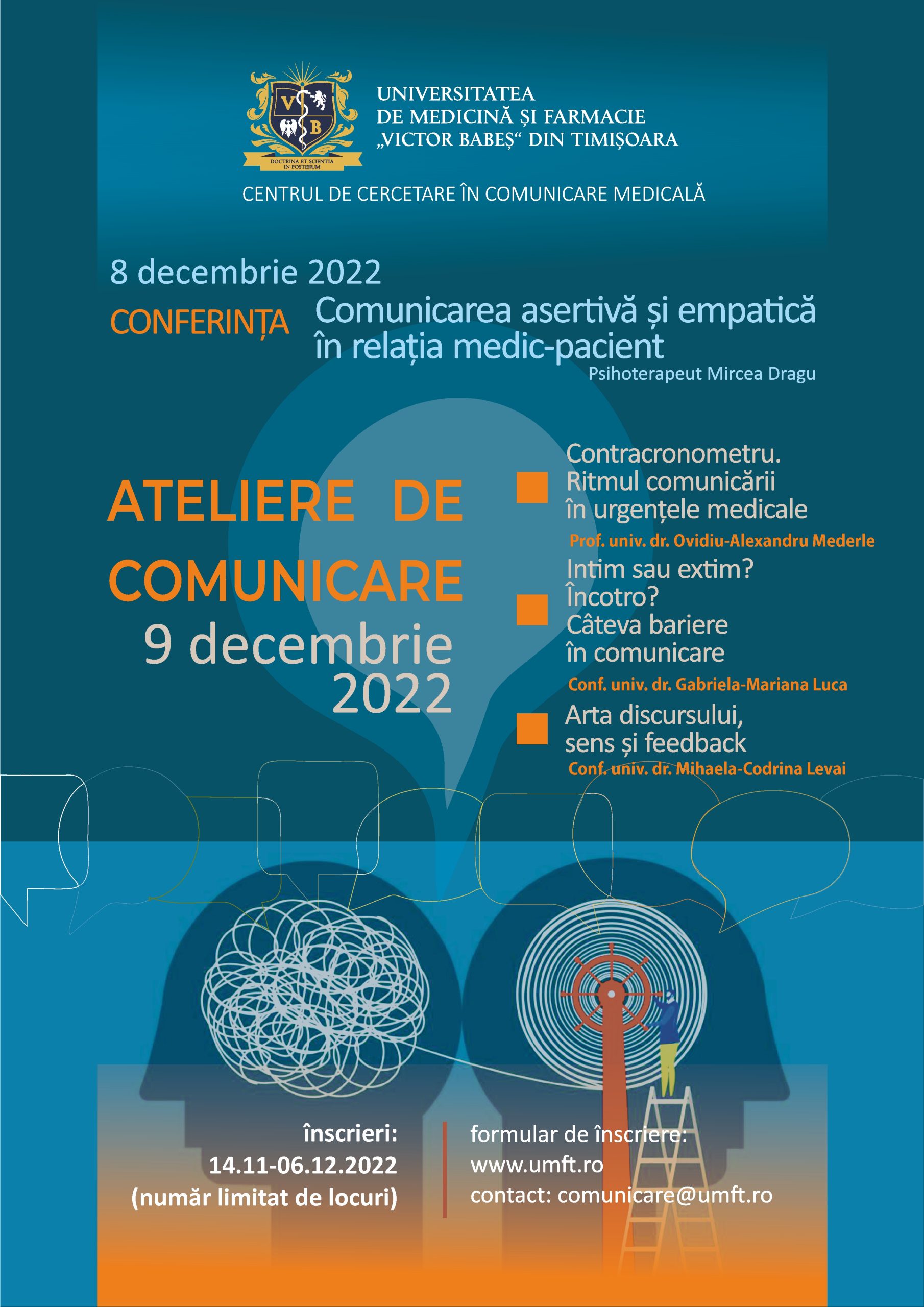 afis atelier de comunicare 09.12.2022