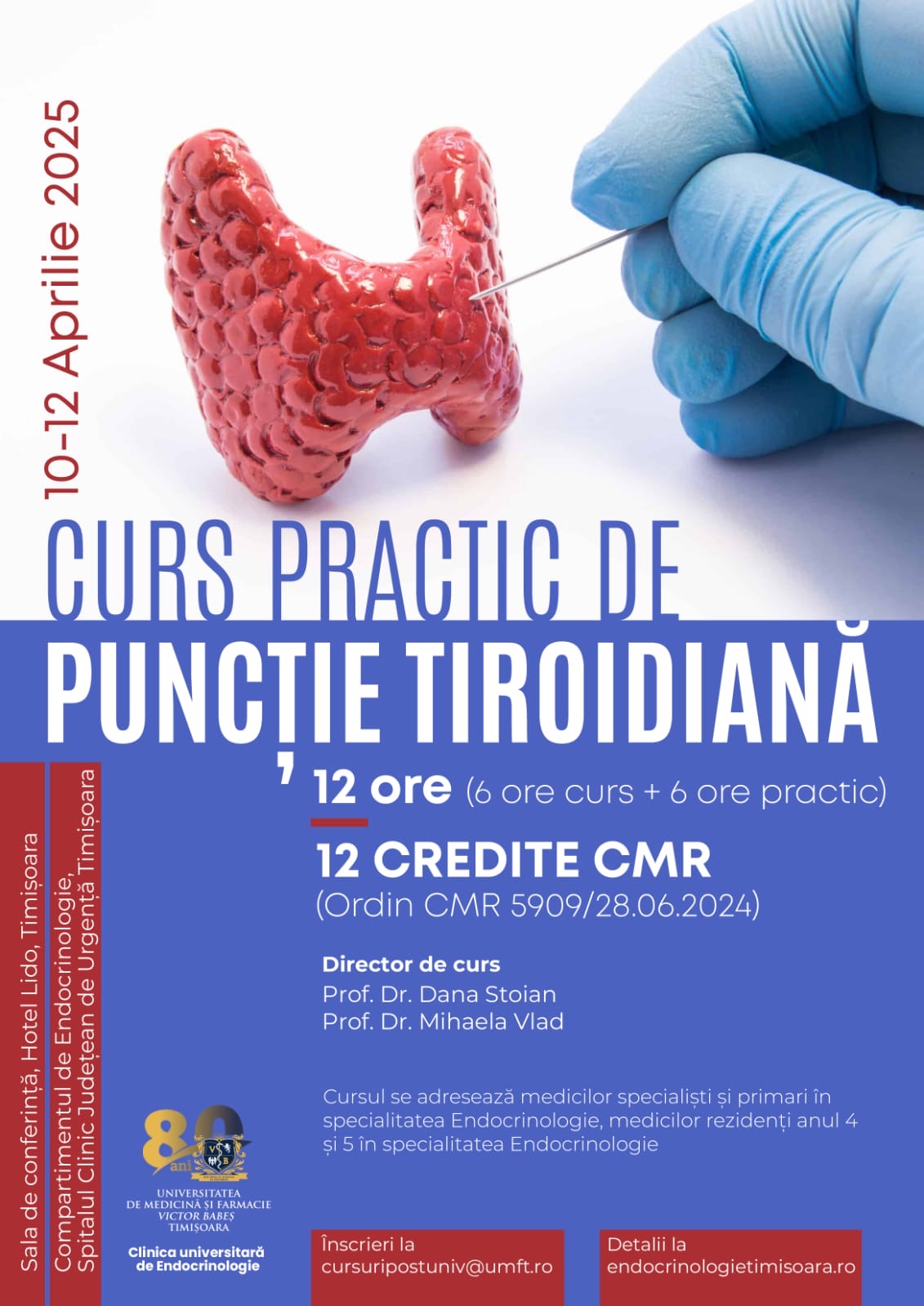 Afis Curs practic de punctie tiroidiana_10-12.04.2025
