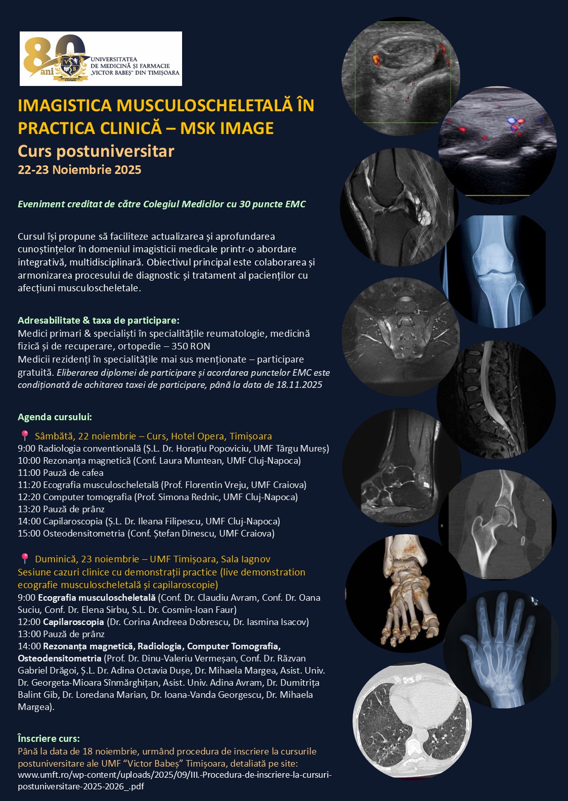 Afis MSK octombrie 2025